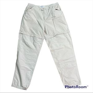 Columbia Sportswear Convertible Pants Womens Large Hiking Pant (E6)